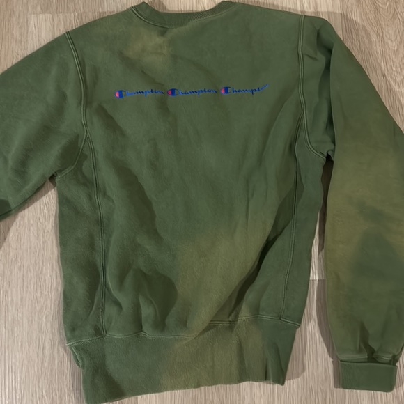 Champion Crew neck, olive - Picture 6 of 6